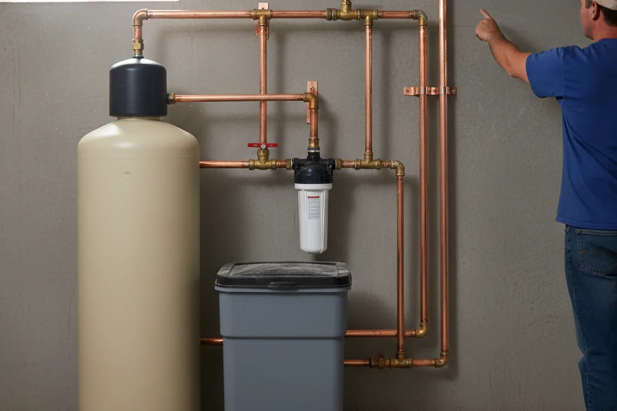Whole-house water treatment system installed in Laketon